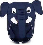 Affenzahn Emil Elephant small - Blue uni - Children's Backpack