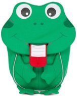 Affenzahn Finn Frog small – green uni - Detský ruksak