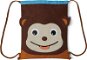 Affenzahn Kids Sportsbag Monkey - brown uni - Children's Backpack
