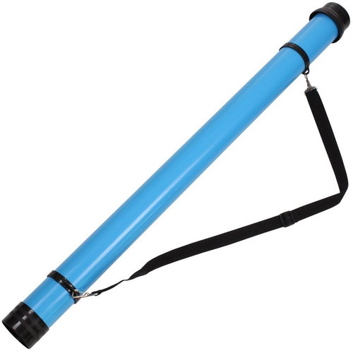 Merco Tennis ball collection tube without logo blue 1 pc - Tennis balls collector - Main image