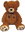 Teddy Bear 60cm, Light Brown