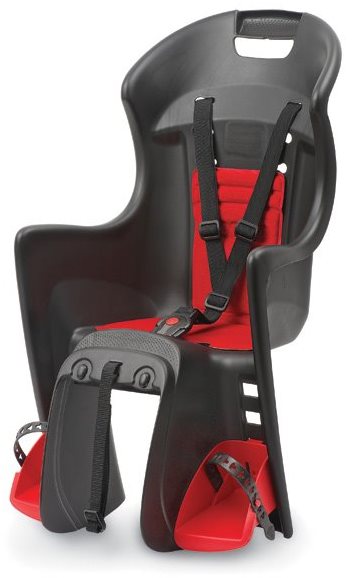 Polisport Boodie black red Children s Bike Seat alza.sk