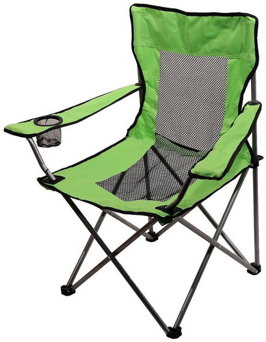 Cattara Net green - Camping Armchair - Main image