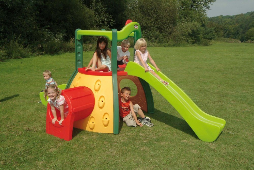 Little tikes store garden climbing frame