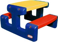 Little Tikes Veľký piknikový stolček – primary - Príslušenstvo na detské ihrisko
