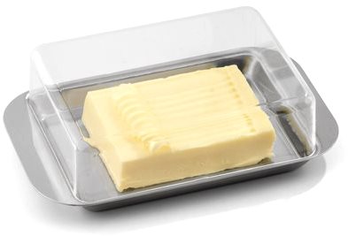 Weis Butter Dish- Transparent cover - Storage Jar - Main image