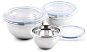Weis Stainless Steel Bowls with Lids 3pcs - Bowl Set