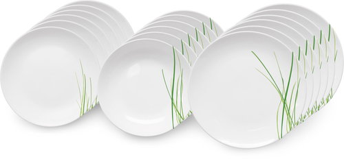 By-inspire Dining Set 18pcs Grass Collection - Dish Set - Main image