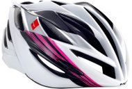 Met Forte 2017 white / black / pink, size 52/59 - Bike Helmet