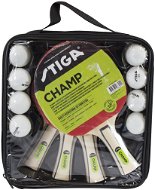 Stiga Set Champ 4-play – 4 rakety a 8 loptičiek - Set na stolný tenis