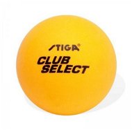 Stiga Club Select narancssárga labda, 6 ks - Pingponglabda