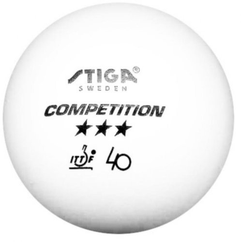 Stiga Competition, bílé, 3 ks - Tischtennisball - Hauptbild