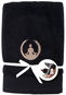 Sleep Well 70 × 140cm / Yoga Embroidery - Balance / Black - Towel