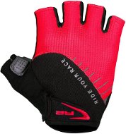 R2 Vouk black, red L - Cycling Gloves