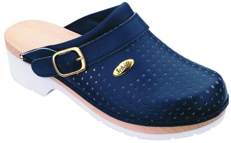 SCHOLL CLOG SUPER COMFORT zdravotni obuv modra EU 40 260 mm Pantofle Alza.cz