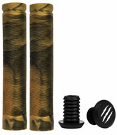 Bestial Wolf Mixed Grips, Gold - Bicycle Grips