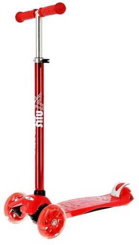 Three-wheeled scooter NILS EXTREME HLB06 red - Scooter - Main image
