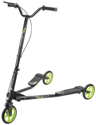 Three-wheeled scooter NILS EXTREME Fliker 180 green - Scooter - Main image