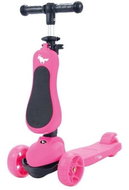 Kids scooter NILS Fun HLB12 2in1 pink - Children's Scooter