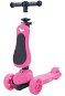 Kids scooter NILS Fun HLB12 2in1 pink - Children's Scooter