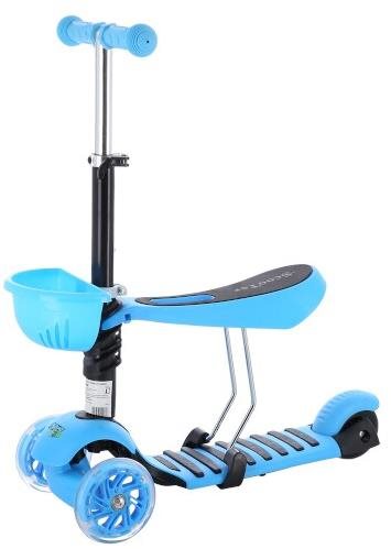 Three-wheeled scooter NILS Fun HLB08 3in1 blue - Scooter - Main image