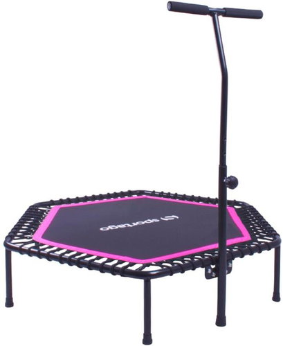 Sportago Whee jumping trampoline 122 cm, pink - Fitness Trampoline - Main image