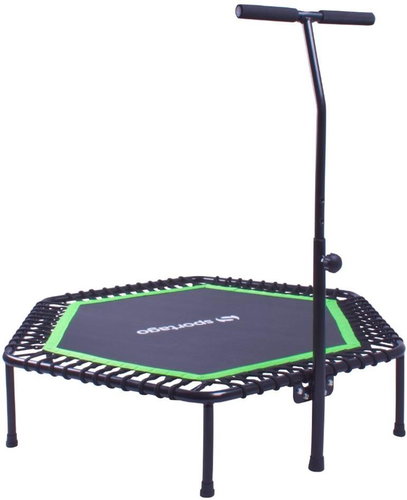 Sportago Whee jumping trampoline 127 cm, green - Fitness Trampoline - Main image