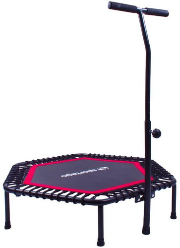 Sportago Whee trampoline 112 cm, red - Fitness Trampoline - Main image