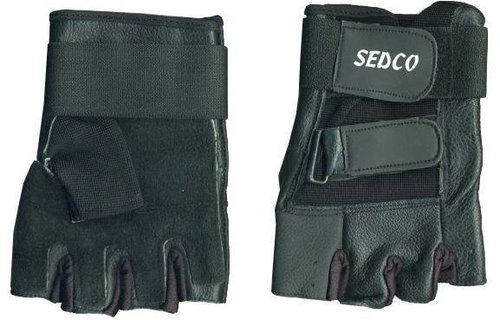 SEedco Fitness Gloves Leather - Workout Gloves - Main image
