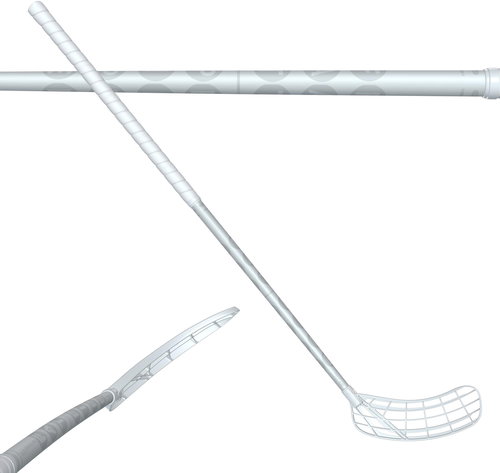 Fat Pipe Raw Concept Bow 28 Speed 101 cm ľavá - Floorball Stick - Main image