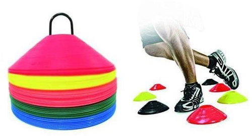 Sedco Kicking cones / staking cones - low, set 32 pcs mix of colours - Signal Cone - Main image