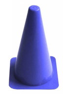 SEDCO Kužely kopaná 37 cm modrý - Kužel