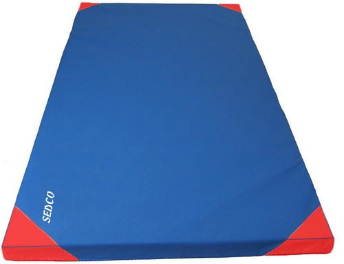 SEDCO Standard Gingham 200 × 100 × 6 cm blue - Gymnastic Mat - Main image