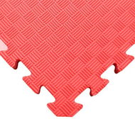 SEDCO Jednobarevná podložka fitness 100 × 100 × 1,3 cm červená - Tatami