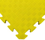 SEDCO One-colour fitness mat 100 × 100 × 1.3 cm yellow - Tatami