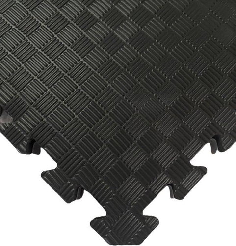 SEDCO Taekwondo mat 100 × 100 × 2.0 cm black - Tatami - Main image
