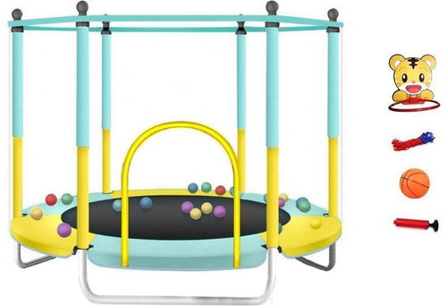 Sedco Children's trampoline KIDS NT 152 cm, blue - Trampoline - Main image