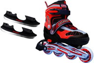 Combi Spartan Hokey 2in1 Stretch 34-37 red - Ice Skates