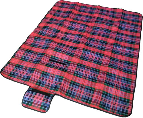 Sedco Plážová/Pikniková deka červeno-modrá - Picnic Blanket - Main image