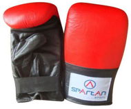 Boxing Gloves Spartan box Rukavice - červené, L - Boxerské rukavice
