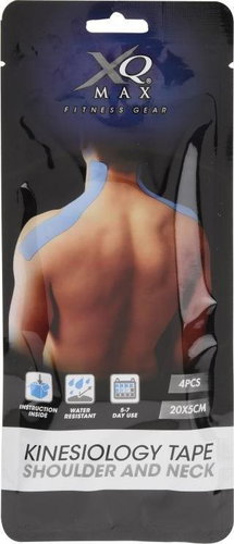 Kinesiology Shoulder/Neck Tape - Shoulder tape 20×5 cm - 4pcs - Tape - Main image