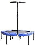 Spartan hexagon 136 cm with handle blue - Fitness Trampoline