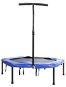 Spartan hexagon 136 cm with handle blue - Fitness Trampoline