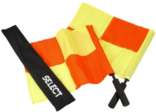 Select red-yellow flag - Football Referee Equipment - Main image