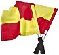 Labdarúgó játékvezető felszerelés Select piros - sárga zászlók - Vybavení pro fotbalové rozhodčí