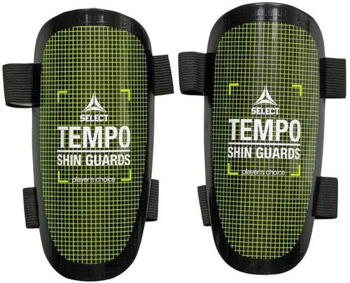 Select Shin Guard Tempo black-green, size 2.5 mm. S - Football Shin Guards - Main image