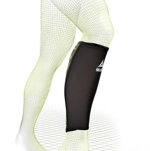 Select Calf Support black-green size. L - Bandage - Main image