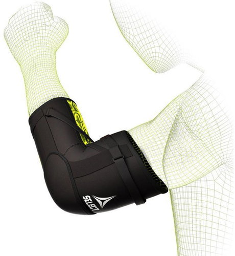 Select Elbow Support Bandage Elbow Support Splint black-green size 2.5 mm L Main image Select Elbow Support Bandage Elbow Support Splint black-green size 2.5 mm L - Bandage - Main image