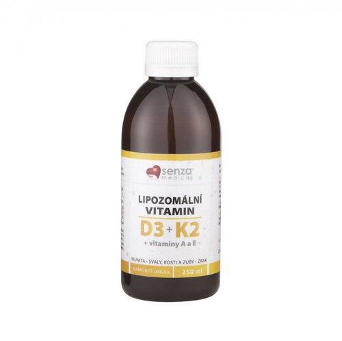 Senza Liposomal vitamin D3K2 + AE liquid 250 ml - Dietary Supplement - Main image