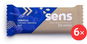 SENS Serious Protein tyčinka s 20g bílkovin a cvrččí moukou,  6 x 60g, arašídové máslo & skořice - Proteinová tyčinka